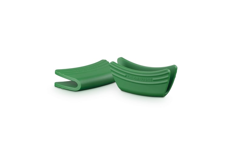 Le Creuset Silikon-Griffschutz Bamboo Green 2er-Set von Le Creuset