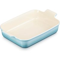 Le Creuset Stoneware Large Heritage Rectangular Roasting Dish - 32cm - Teal von Le Creuset