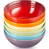 Le Creuset Stoneware Rainbow Bowls (Set of 6) von Le Creuset