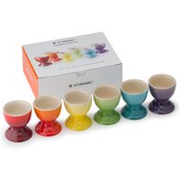 Le Creuset Stoneware Rainbow Egg Cups (Set of 6) von Le Creuset