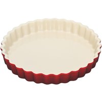 Le Creuset Tarte-Form 24 cm Kirschrot von Le Creuset