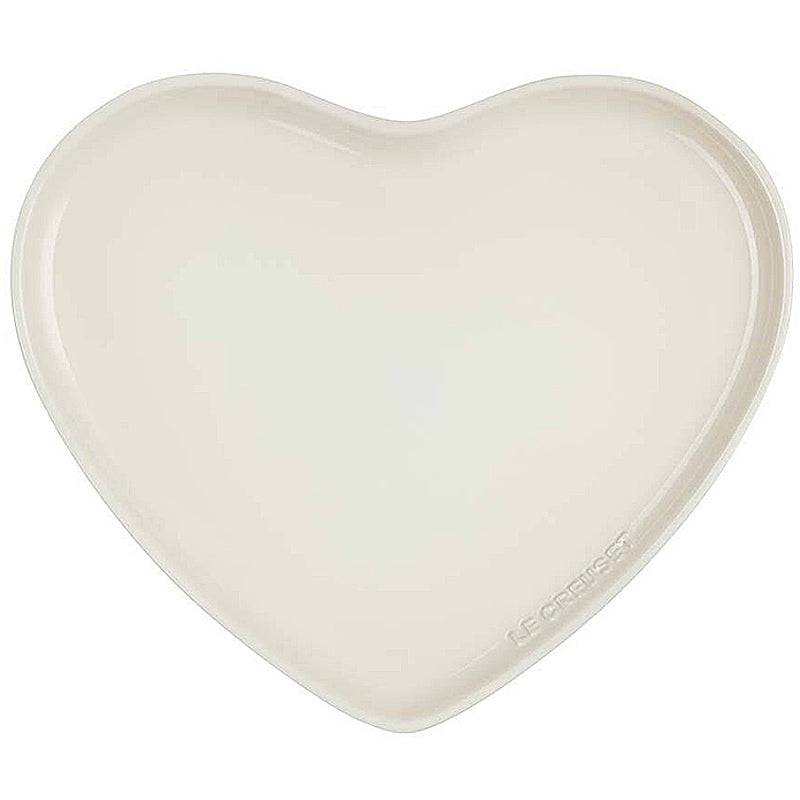 Le Creuset Teller Herzform 23 cm Meringue Le Creuset Teller Herzform 23 cm Meringue von Le Creuset