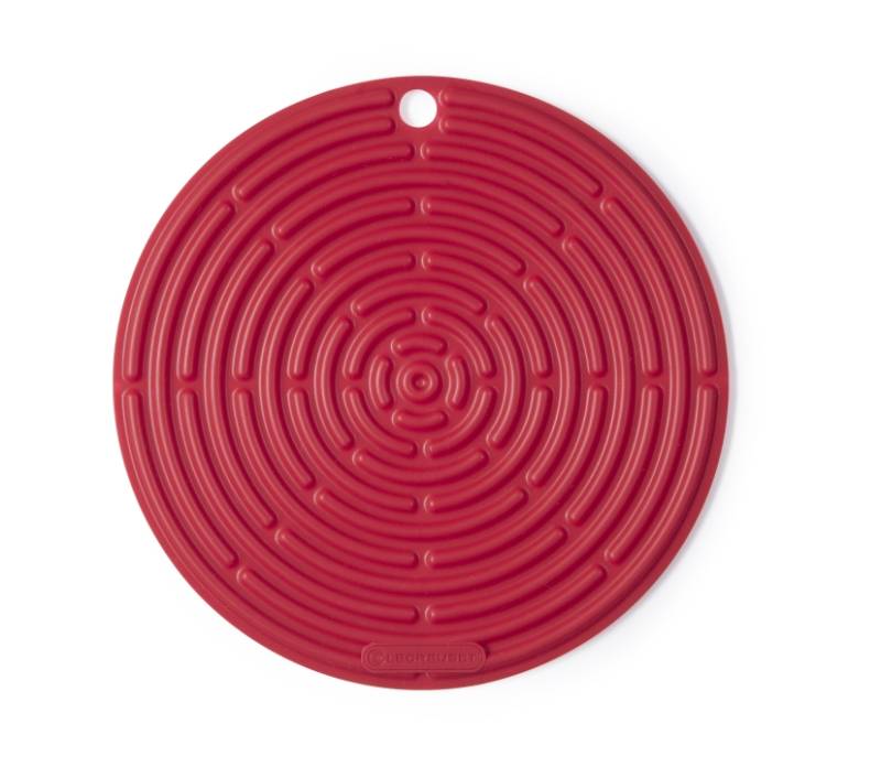 Le Creuset Topflappen Klassik 20cm Kirschrot Rund von Le Creuset