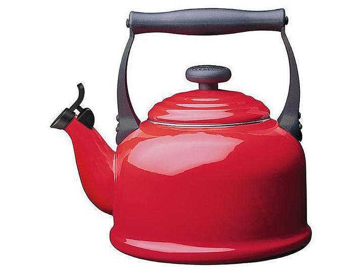 Le Creuset WASSERKESSEL TRADITION 2,1 I KIRSCHROT von Le-Creuset