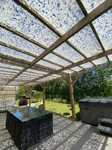 Tarnnetz weiß – Schattennetz für den Außenbereich robust – hochwertig – Sonnenschutz & Sonnensegel mit UV-Schutz – verschiedene Größen, Formen und Farben – Terrasse, Pergola, Garten Tarnnetz weiß – Schattennetz für den Außenbereich robust – hochwertig – Sonnenschutz & Sonnensegel mit UV-Schutz – verschiedene Größen, Formen und Farben – Terrasse, Pergola, Garten von Le Filet de Camouflage