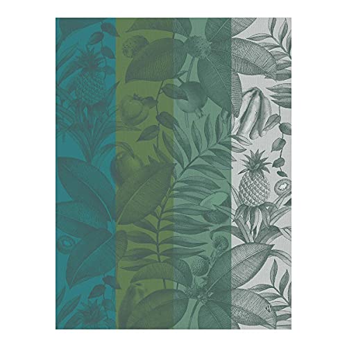 Le Jacquard Francais 27076 Geschirrtuch Fruits Exotiques Palme 80X60 Cm Baumwolle von Le Jacquard Francais