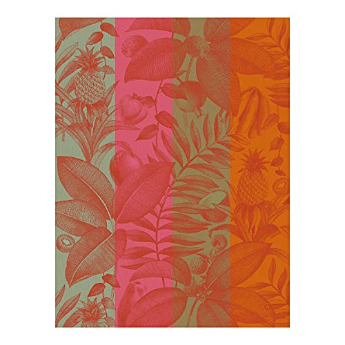 Le Jacquard Francais 27077 Geschirrtuch Fruits Exotiques Passion 80X60 Cm Baumwolle von Le Jacquard Francais