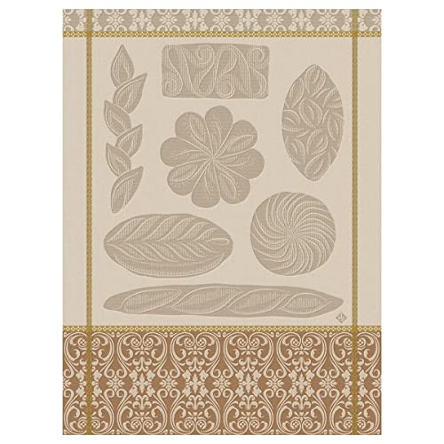 Le Jacquard Français 27520 Geschirrtuch Ronde Des Pains Seigle 80X60 cm Baumwolle von LE JACQUARD FRANÇAIS