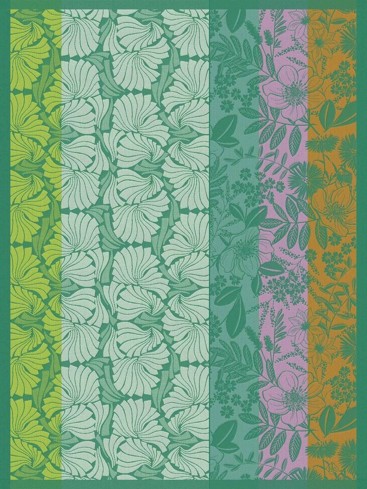 Le Jacquard Francais Geschirrtuch Geschirrtuch Cottage Jardin 60x80 cm, (1-tlg., 1 x Geschirrtuch), jacquard-gewebt von Le Jacquard Francais