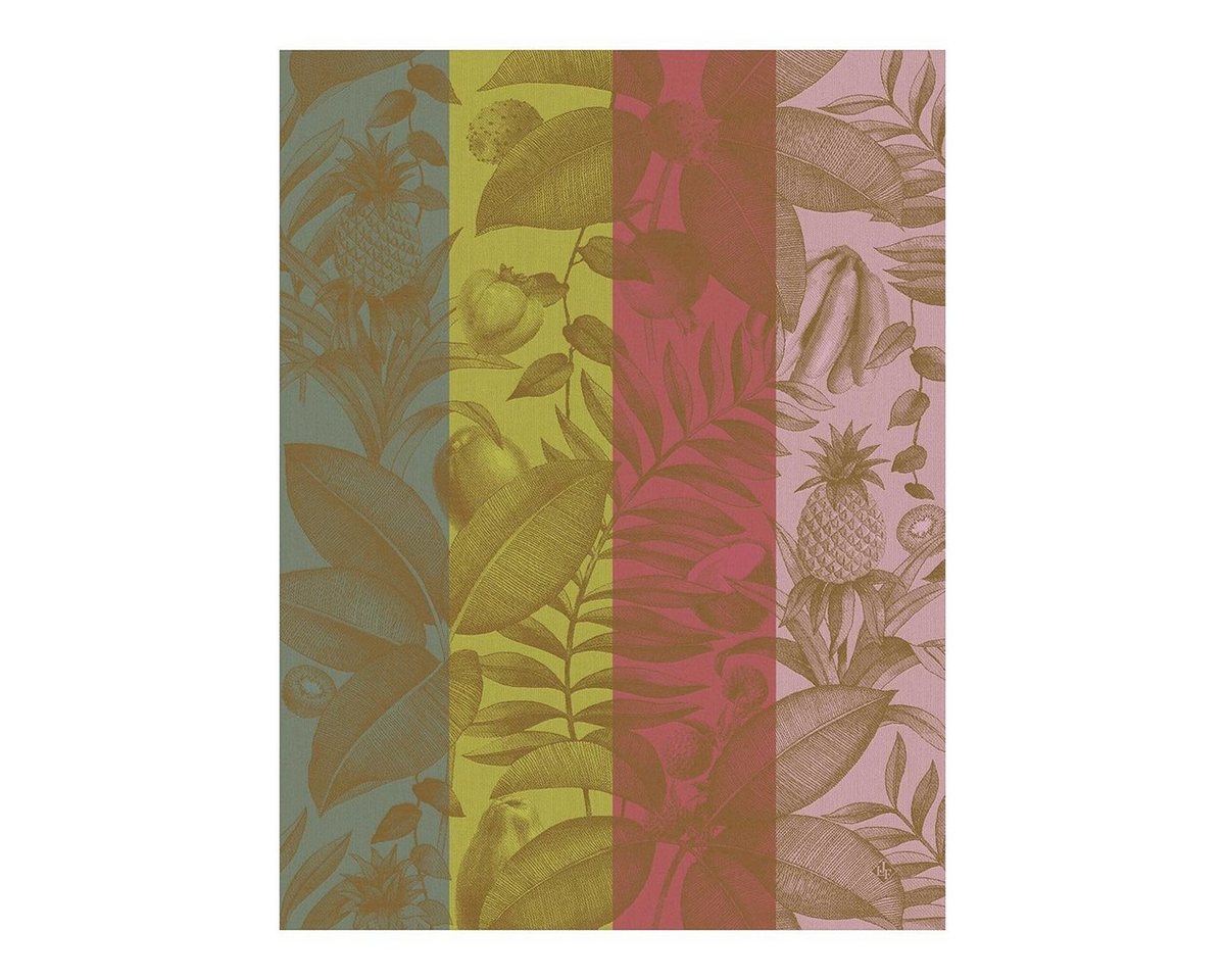 Le Jacquard Francais Geschirrtuch Geschirrtuch Fruits Exotiques Cocktail 60x80 cm, (1-tlg., 1 x Geschirrtuch), jacquard-gewebt von Le Jacquard Francais