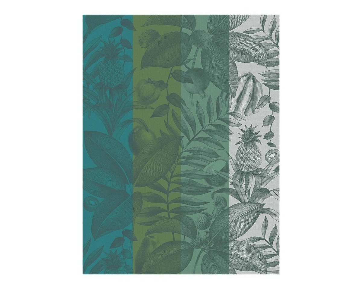 Le Jacquard Francais Geschirrtuch Geschirrtuch Fruits Exotiques Palme 60x80 cm, (1-tlg., 1 x Geschirrtuch), jacquard-gewebt von Le Jacquard Francais