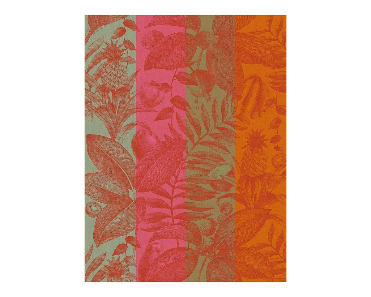 Le Jacquard Francais Geschirrtuch Geschirrtuch Fruits Exotiques Passion 60x80 cm, (1-tlg., 1 x Geschirrtuch), jacquard-gewebt von Le Jacquard Francais