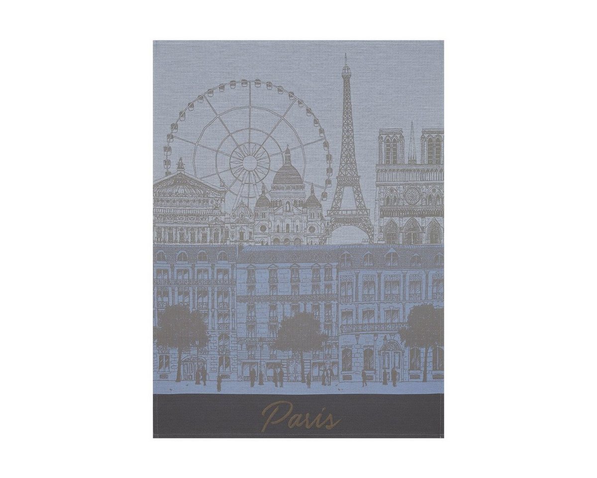 Le Jacquard Francais Geschirrtuch Geschirrtuch Paris Panorama Ciel 60x80 cm, (1-tlg., 1 x Geschirrtuch), jacquard-gewebt von Le Jacquard Francais