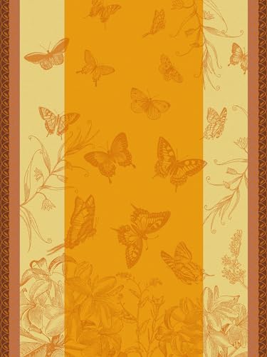 Le Jacquard Français Geschirrtuch Jardin Des Papillons Lantana 60x80 cm Baumwolle von Le Jacquard Français