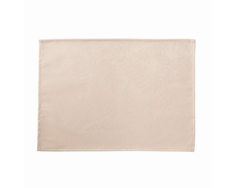 Le Jacquard Francais Platzset Beschichtete Tischsets (2x Set) Vegetal Mood Cajou 36x50 cm, (Set, 2-St), beschichtet von Le Jacquard Francais