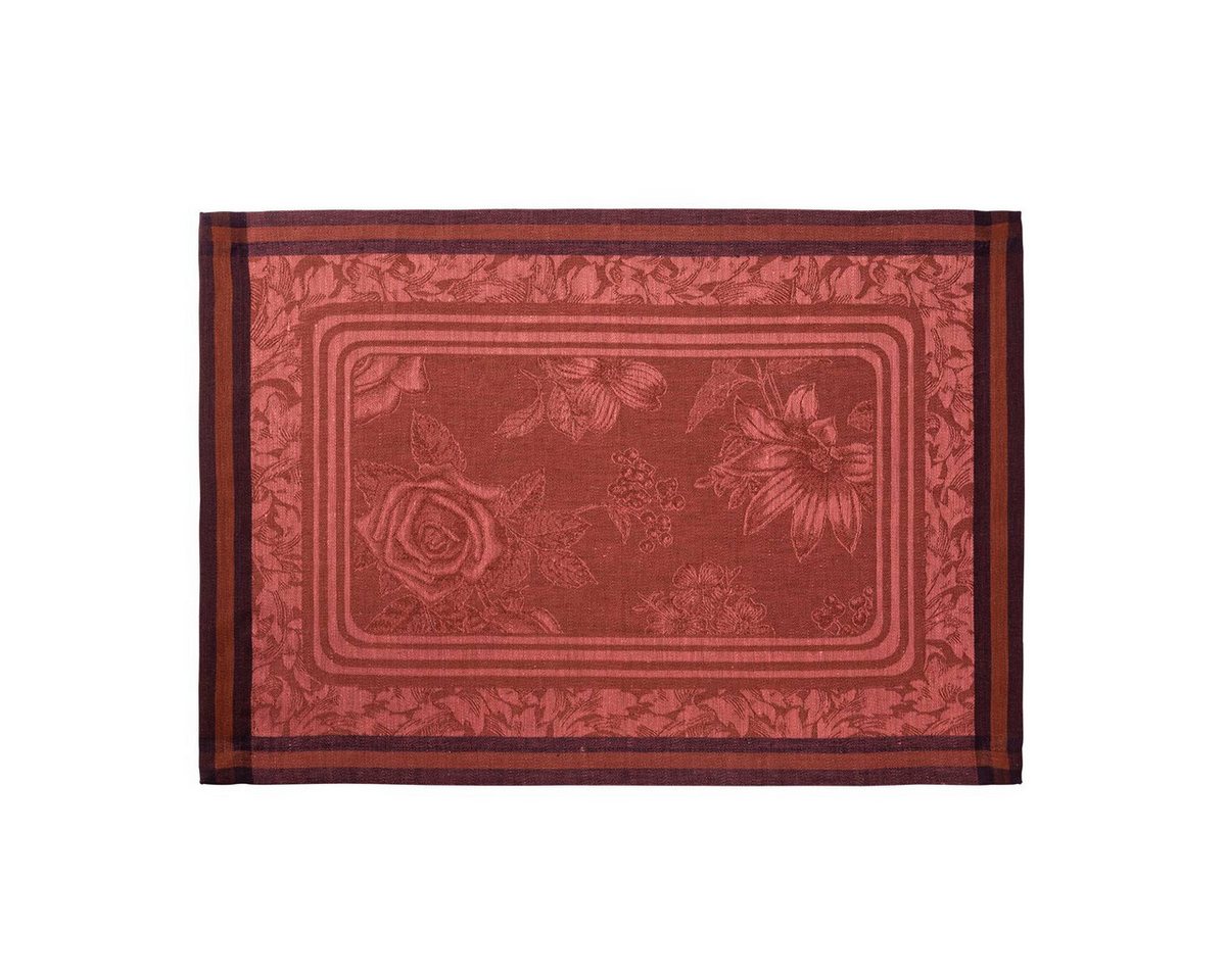 Le Jacquard Francais Platzset Tischsets (2x Set) Romance Passion 36x50 cm, (Set, 2-St), fleckabweisend von Le Jacquard Francais