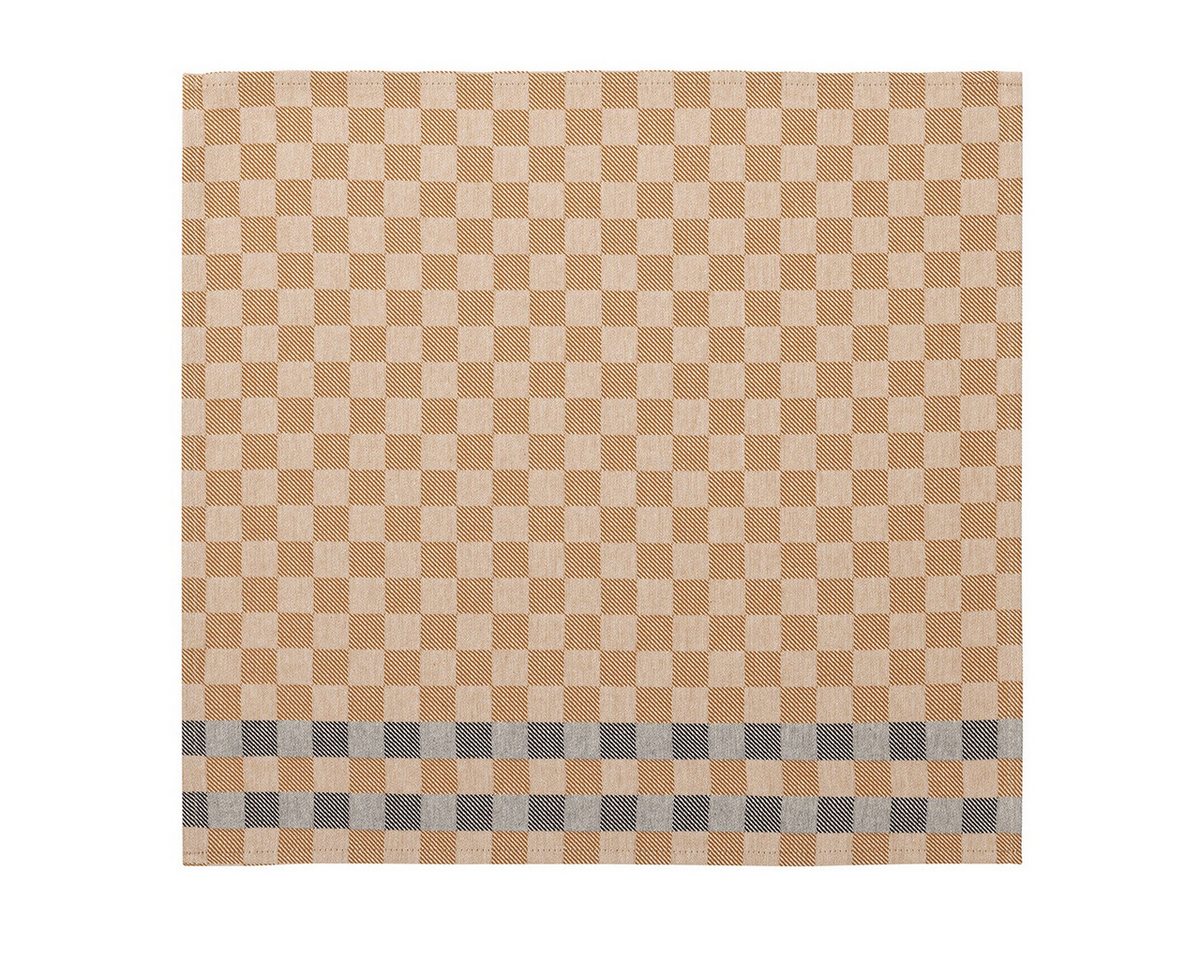 Le Jacquard Francais Stoffserviette Servietten (4x Set) Champêtre Damier 50x50 cm, (4 St) von Le Jacquard Francais