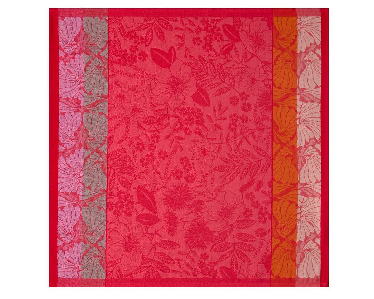 Le Jacquard Francais Stoffserviette Servietten (4x Set) Cottage Fleury 58x58 cm, (4 St) von Le Jacquard Francais