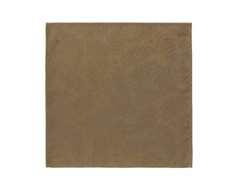 Le Jacquard Francais Stoffserviette Servietten (4x Set) Vegetal Mood Avocat 50x50 cm, (4 St) von Le Jacquard Francais
