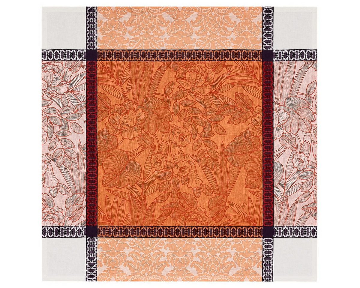 Le Jacquard Francais Tischdecke Le Jacquard Français Tischwäschekollektion Escapade Tropicale, jacquard-gewebt von Le Jacquard Francais