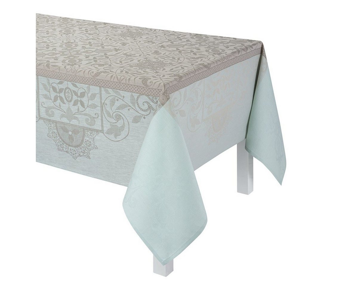 Le Jacquard Francais Tischdecke Tischdecke Venezia Beige Cendre 175x175 cm, jacquard-gewebt von Le Jacquard Francais