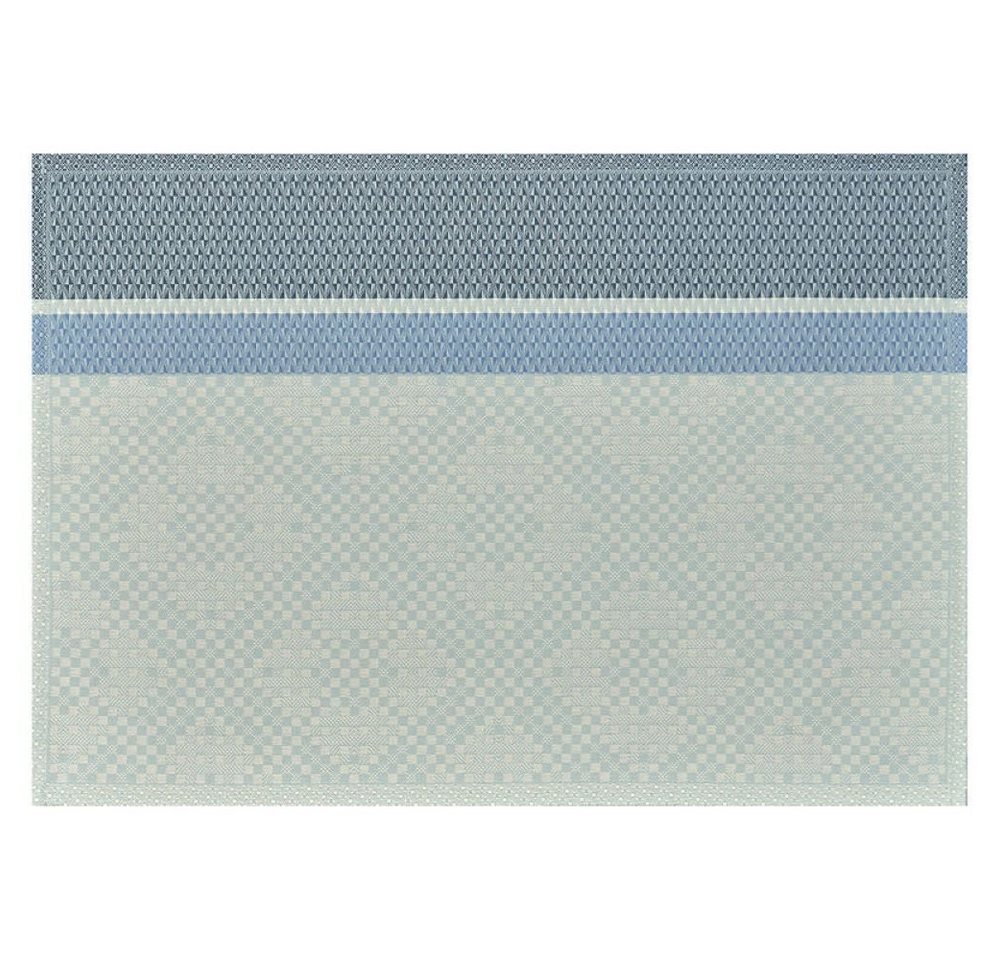 Platzset, Beschichtete Tischsets (2xSet) Essentiel Graphique Ciel 36x50 cm, Le Jacquard Francais, (Set, 2-St), beschichtet von Le Jacquard Francais