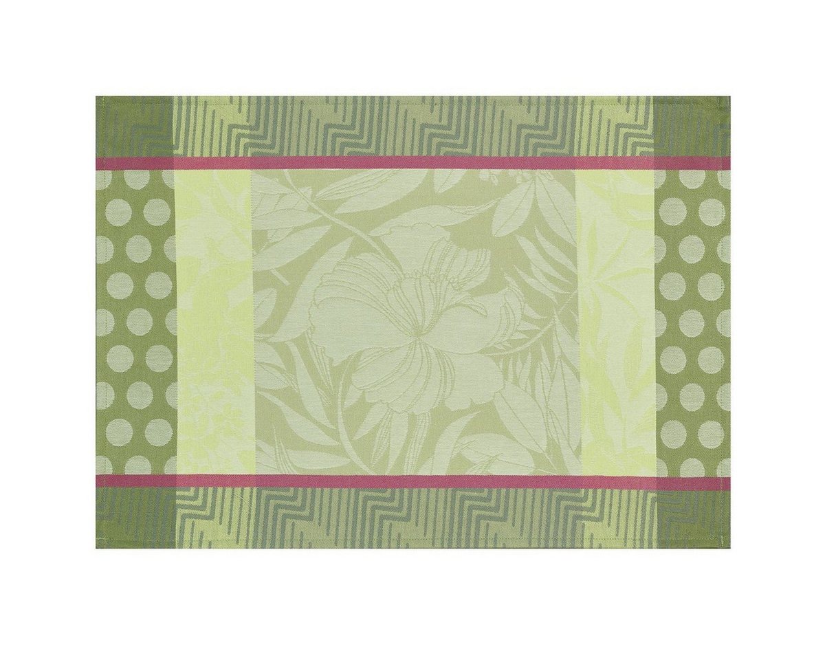 Le Jacquard Francais Platzset Beschichtete Tischsets (2x Set) Nature Urbaine Gazon 36x50 cm, (Set, 2-St), beschichtet von Le Jacquard Francais