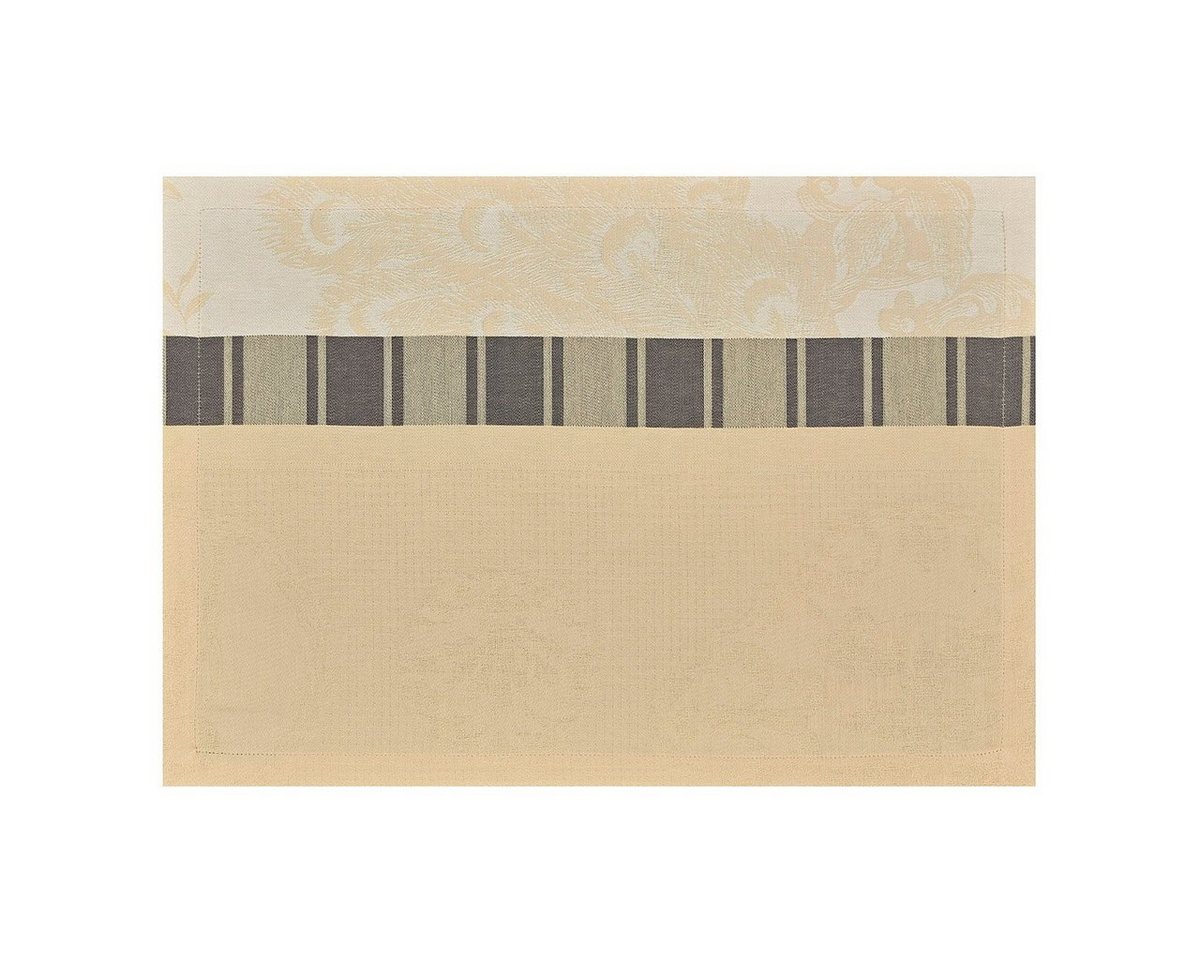 Platzset, Tischsets (2x Set) A La Française Soie 38x54 cm, Le Jacquard Francais, (Set, 2-St), fleckabweisend von Le Jacquard Francais