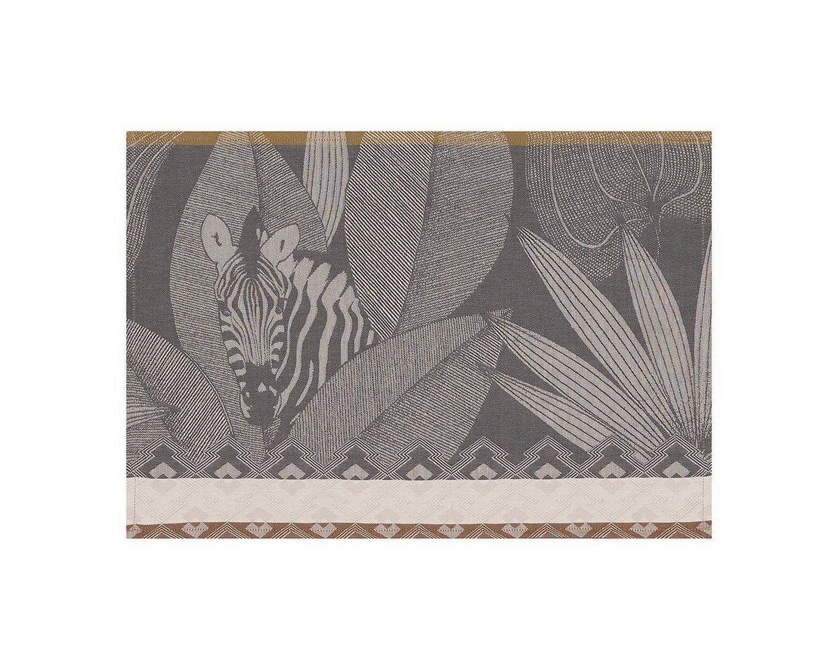 Le Jacquard Francais Platzset Tischsets (2x Set) Nature Sauvage Elephant 36x50 cm, (Set, 2-St), unbehandelt von Le Jacquard Francais