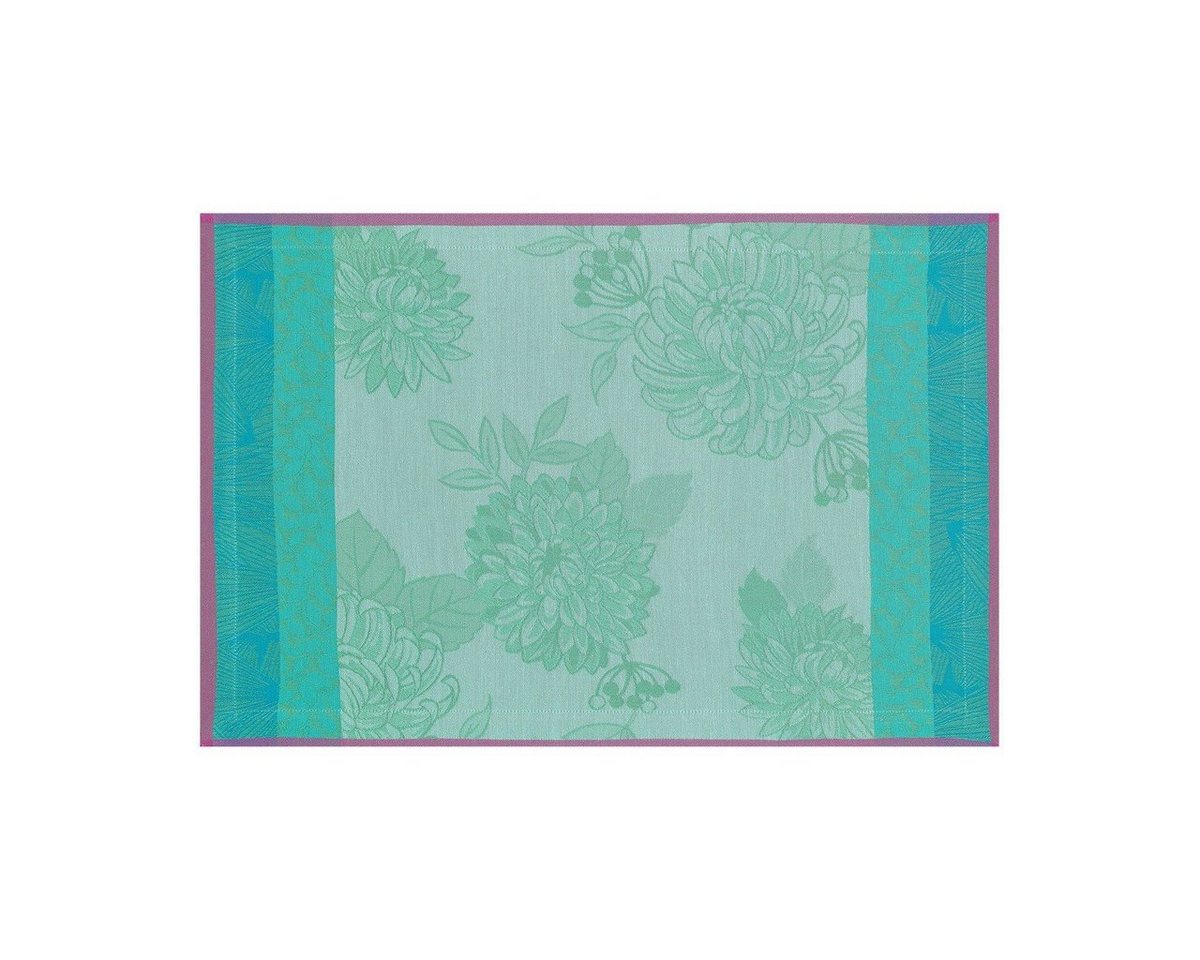 Le Jacquard Francais Platzset Tischsets (2x Set) Parfums De Bagatelle Hortensia 38x54 cm, (Set, 2-St), fleckabweisend von Le Jacquard Francais