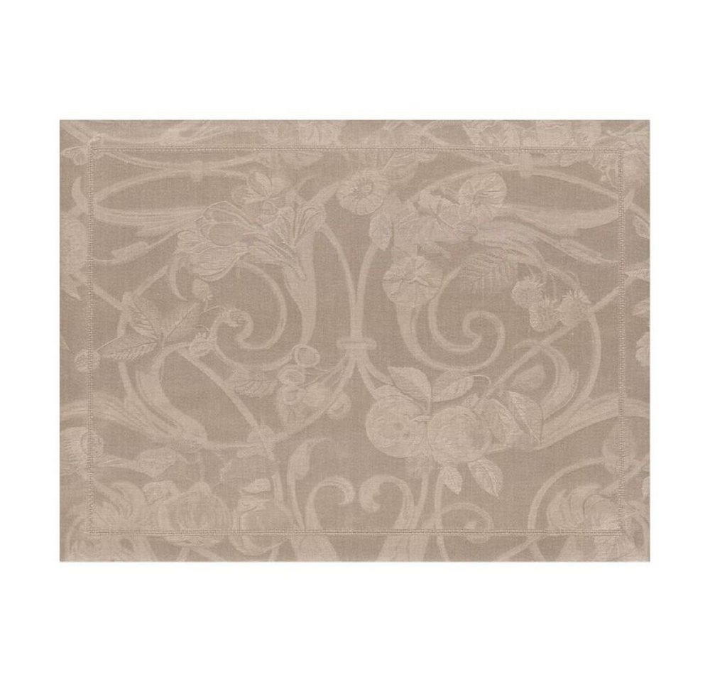 Platzset, Tischsets (2x Set) Tivoli Poivre gris 38x50 cm, Le Jacquard Francais, (Set, 2-St), unbehandelt von Le Jacquard Francais