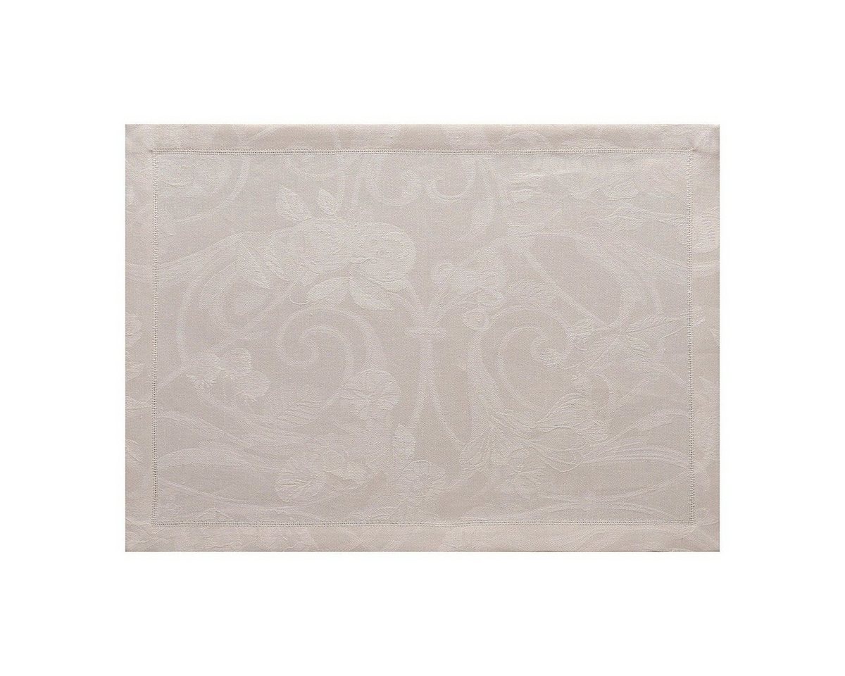 Le Jacquard Francais Platzset Tischsets (2x Set) Tivoli Sabbia 38x50 cm, (Set, 2-St), unbehandelt von Le Jacquard Francais