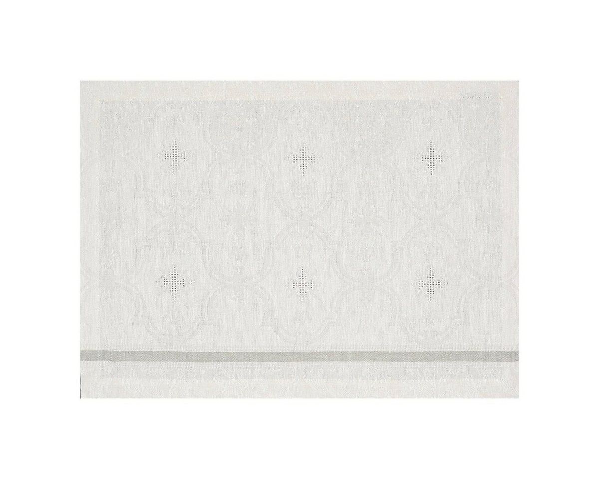 Le Jacquard Francais Platzset Tischsets (2x Set) Armoiries Lys 36x50 cm, (Set, 2-St), fleckabweisend von Le Jacquard Francais