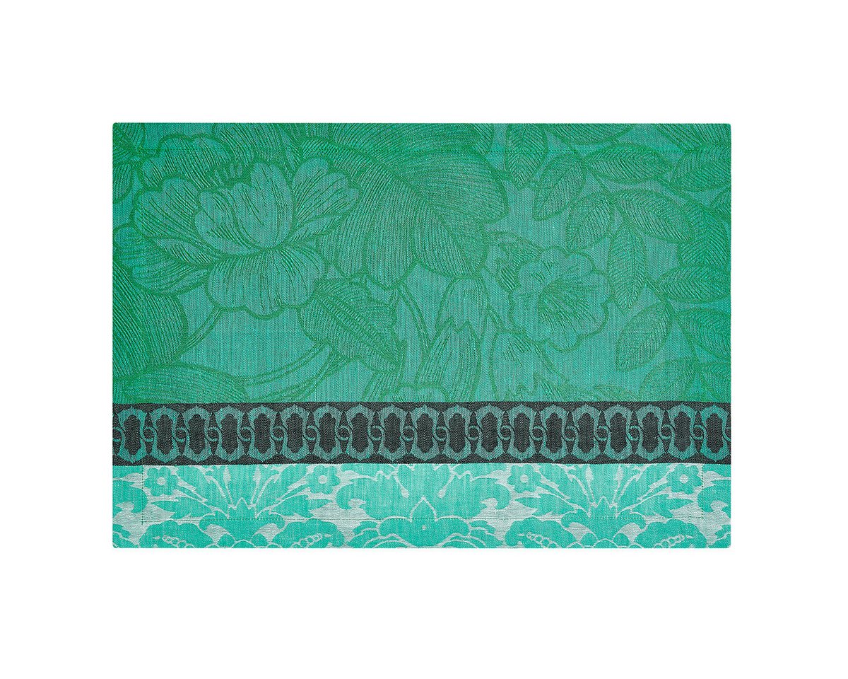 Platzset, Tischsets (2x Set) Escapade Tropicale Cameleon 36x50 cm, Le Jacquard Francais, (Set, 2-St), unbehandelt von Le Jacquard Francais