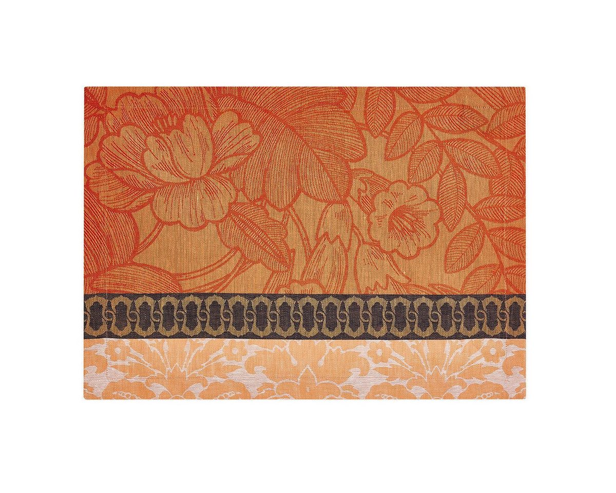 Platzset, Tischsets (2x Set) Escapade Tropicale Goyave 36x50 cm, Le Jacquard Francais, (Set, 2-St), unbehandelt von Le Jacquard Francais