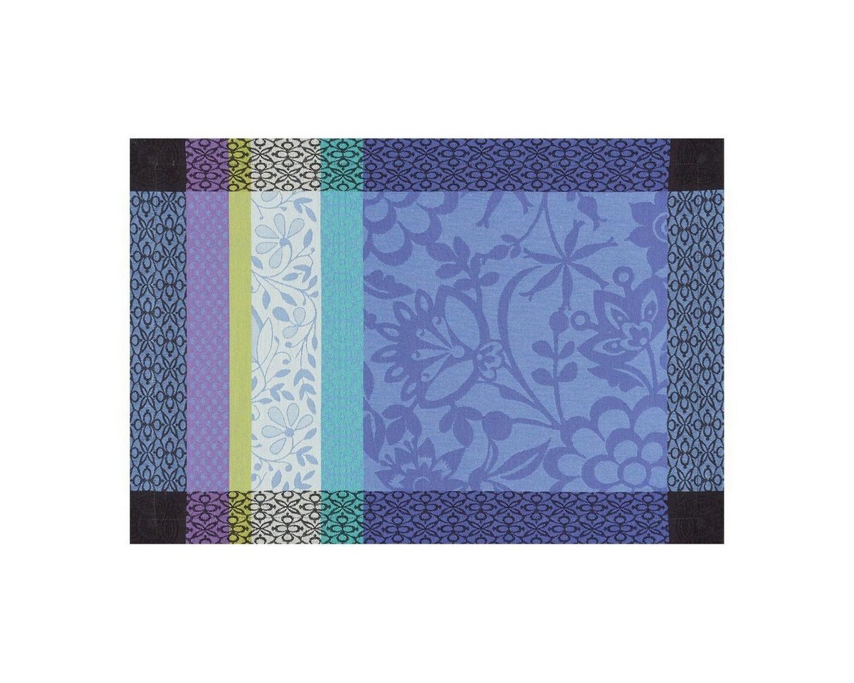 Platzset, Tischsets (2x Set) Provence Bleulavande 38x54 cm, Le Jacquard Francais, (Set, 2-St), fleckabweisend von Le Jacquard Francais