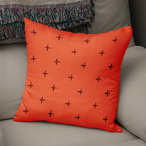 Le Jardin du Lin Kissen Zierkissenbezug Kissenbezug, Orange & Bordeaux Dekoration, Für Zuhause Autos Büro Sofa Wohnzimmer Couch Schlafzimmer Dekor, 50x50 Cm - Entworfen und hergestellt in der Türkei Le Jardin du Lin Kissen Zierkissenbezug Kissenbezug, Orange & Bordeaux Dekoration, Für Zuhause Autos Büro Sofa Wohnzimmer Couch Schlafzimmer Dekor, 50x50 Cm - Entworfen und hergestellt in der Türkei von Bonamaison