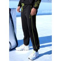 Le Jogger Performance Sporthose mit praktischen Reißverschlusstaschen und Kontrastdetails Le Jogger Performance Sporthose mit praktischen Reißverschlusstaschen und Kontrastdetails von Le Jogger Performance
