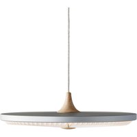 Le Klint - Soleil LED-Pendelleuchte Ø 50 cm, Standard Schirm, silver cloud von Le Klint