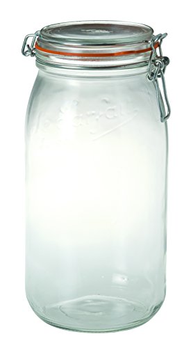 Le Parfait 1652075 Einmachglas, 3 l, 10 cm (Durchmesser), 3 Stück von Le Parfait