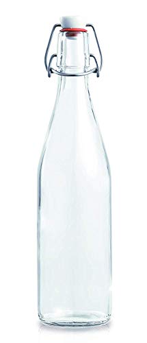 Le Parfait 4108 Swing Top Flasche, 0,5 l, Glas, transparent von Le Parfait