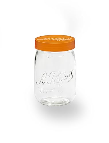 Le Parfait Bocal 1L Einmachgläser, Glas, durchsichtig, 1 L von Le Parfait