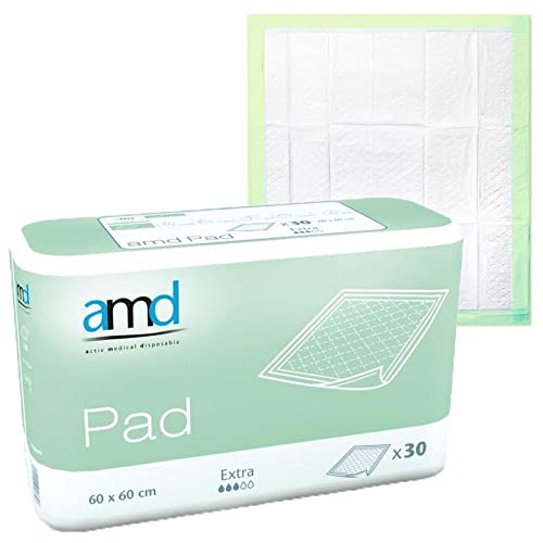 Le Pro du Médical - Einweg-Inkontinenzunterlage, Ultra-saugfähig (60 x 60 cm, 120 cm) von Le Pro du Médical