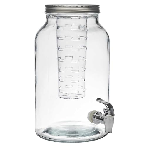 Le Studio Cook Concept, KA5854, Drink Fountain with 55L transparent Glass Infuser, ideal for Cocktails, Beers and juices, Perfect for Your Events - 307 x 24 x 175 cm, transparent Le Studio Cook Concept, KA5854, Drink Fountain with 55L transparent Glass Infuser, ideal for Cocktails, Beers and juices, Perfect for Your Events - 307 x 24 x 175 cm, transparent von Le Studio