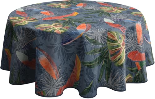 Le linge de Jules Tischdecke, schmutzabweisend, Cerrado, oval, 150 x 240 cm von Le linge de Jules