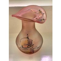Schöne Vase/Rosafarbenes Milchglas Kunstglas "Jon Art" Schöne Vase/Rosafarbenes Milchglas Kunstglas "Jon Art" von LeBeauVieux
