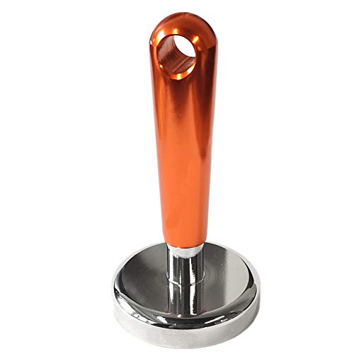 LeBigMag® | Neodym Magnet ø 5 cm mit Aluminium Griff | 91 kg Haftkraft auf Zug bei 10 mm Stahl | Griff abnehmbar mit M8 Gewinde von LeBigMag