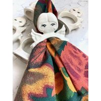 5 Stück Vintage Weiß Irisierende Porzellan Engel Serviettenringe Für Tischdekoration 5 Stück Vintage Weiß Irisierende Porzellan Engel Serviettenringe Für Tischdekoration von LeChaletbyMay