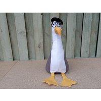 Eddie Die Möwe Türstopper/Buchstütze -Diy Flach Verpackt-Lustiger Türstopper-Küstendeko-Einweihungsparty-strandleben-Einzigartiges von LeCoolCanard