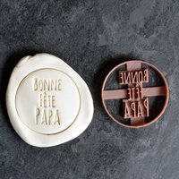 Ausstecher „Fröhlicher Muttertag". „Happy Dad's Day". Papa Mama Keks Ausstecher „Fröhlicher Muttertag". „Happy Dad's Day". Papa Mama Keks von LeCuisinier